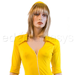 Yellow soda pop girl costume View #3
