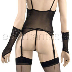 Camigarter with g-string and gloves View #6