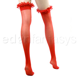 Ruffled stockings View #2