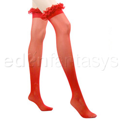 Ruffled stockings View #3