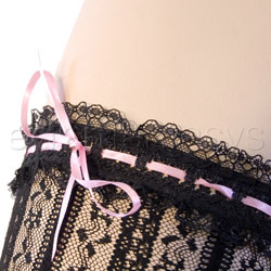 Ribbon and lace stockings View #4