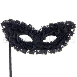 Ruffle masquerade mask View #1