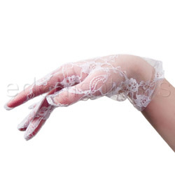 Wrist length lace gloves View #2