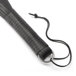 Deluxe leather flogger View #2