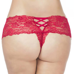 Curves crotchless french knickers View #2