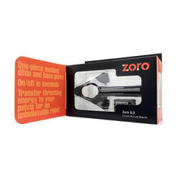 Zoro silicone strap-on dildo View #3