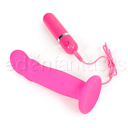 Pink vagina tickler View #2