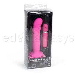 Pink vagina tickler View #3