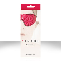 SINFUL blindfold View #2