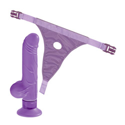 Vibrating g-spot with adjustable harness View #1