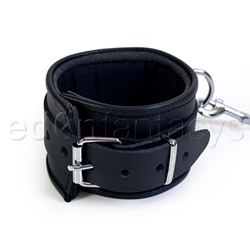 Chained leather ankle cuffs View #2