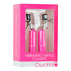 Ouch vibrating nipple clamps View #2