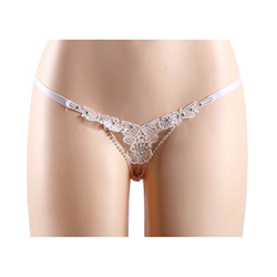 Temptation lace and rhinestone panty View #4