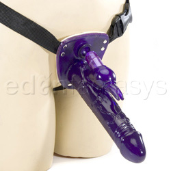 Strap on with clitoral stimulator View #1