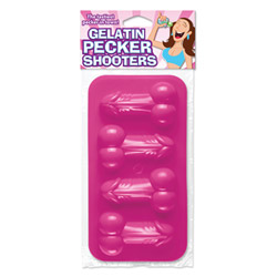 Gelatine pecker shooters (pink) View #1