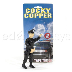 Cocky copper jerk off cop View #2