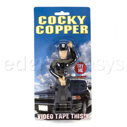 Cocky copper jerk off cop View #3