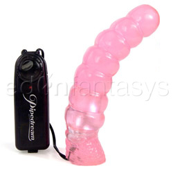 Kylie Ireland's ribbed rattler vibrator View #1