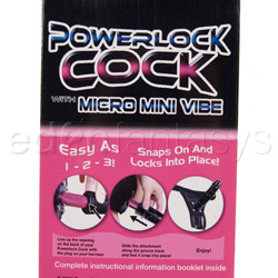 Powerlock cock with micro mini vibe View #5
