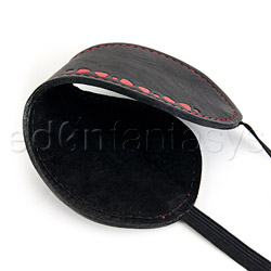 Hearts leather blindfold View #2