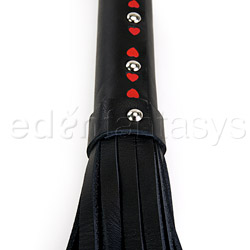 Hearts leather whip View #2