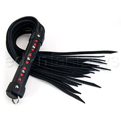 Hearts leather whip View #4