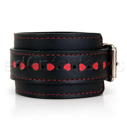 Hearts leather wrist cuffs View #5