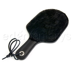 Leather paddle with fleece View #1