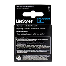 Lifestyles snugger fit 3 pack View #2