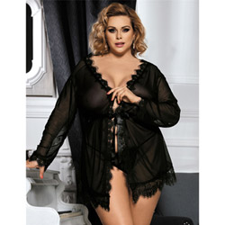 Sexy leisure robe set queen size View #1