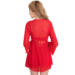 Elegance robe and chemise set View #2