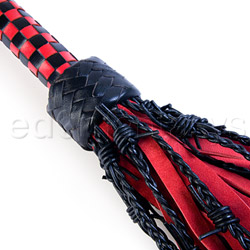 Gated barbed wire flogger View #2