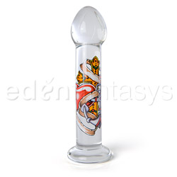 Inked glass shaft View #2