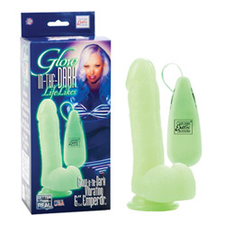 Glow in the dark vibrating 6" emperor View #2