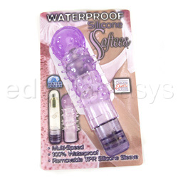 Waterproof silicone softees purple View #5