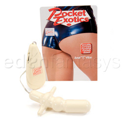 Pocket exotics anal T vibrator View #3