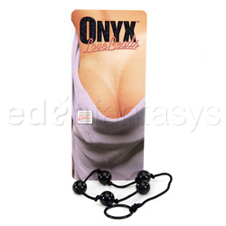 Onyx love beads View #2