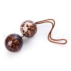 Leopard duotone balls View #1
