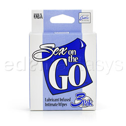 Sex on the go lubricated intimate wipes View #2