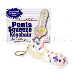 Penis squeeze keychain View #2