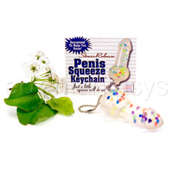 Penis squeeze keychain View #3