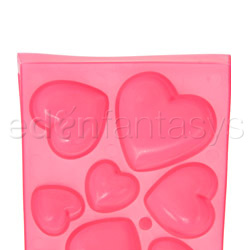 Heart shaped ice cubes tray View #2
