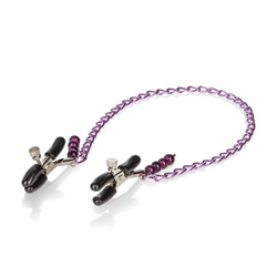 Nipple Play purple chain nipple clamps View #2