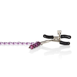 Nipple Play purple chain nipple clamps View #3