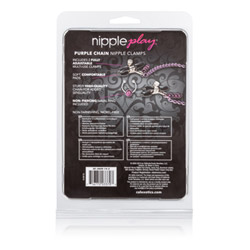 Nipple Play purple chain nipple clamps View #7