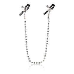 Silver beaded nipple clamps View #1