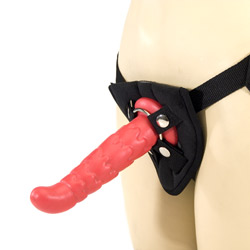 Lover's super strap harness and silicone probe View #1