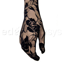 Erotique sheer lace gloves View #2