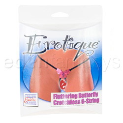 Erotique crotchless g-string View #3