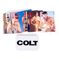 Colt men playing cards View #1